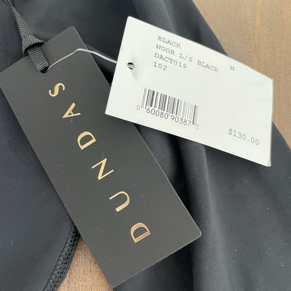 Dundas noor crop long sleeve sports top NWT - Picture 5 of 6